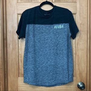 American Eagle Flex T-Shirt (Black/Gray)